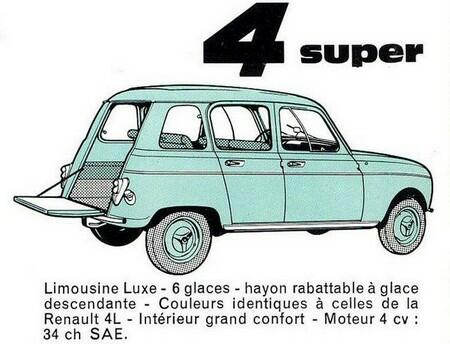 Renault 4 - Les modèles & séries spéciales - 4L Périgord - Club